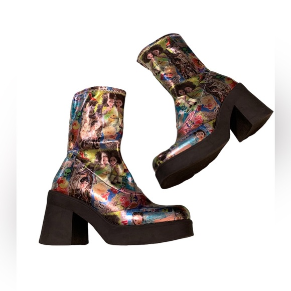 Steve Madden Klayton platform boot. 8M - Picture 2 of 7